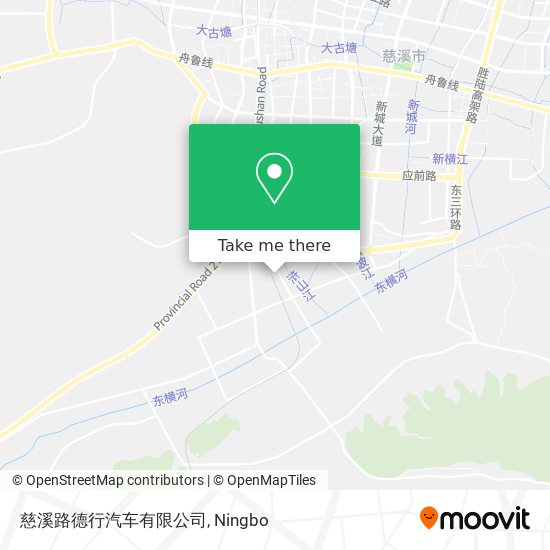 慈溪路德行汽车有限公司 map