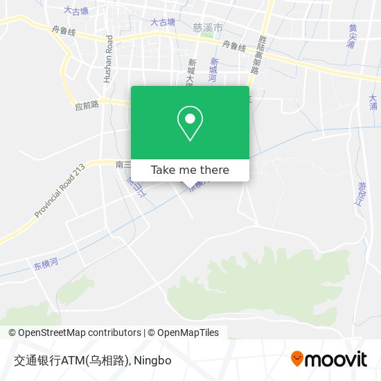 交通银行ATM(乌相路) map