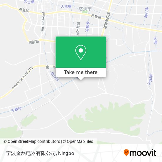 宁波金磊电器有限公司 map