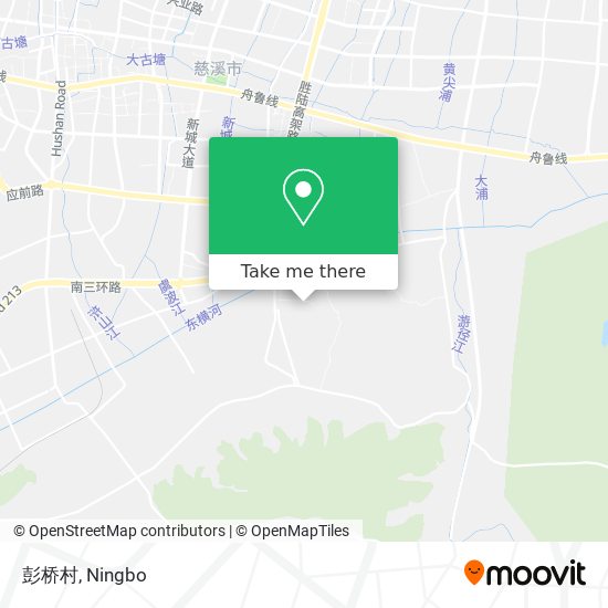 彭桥村 map