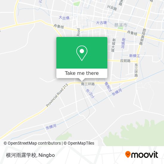 横河雨露学校 map