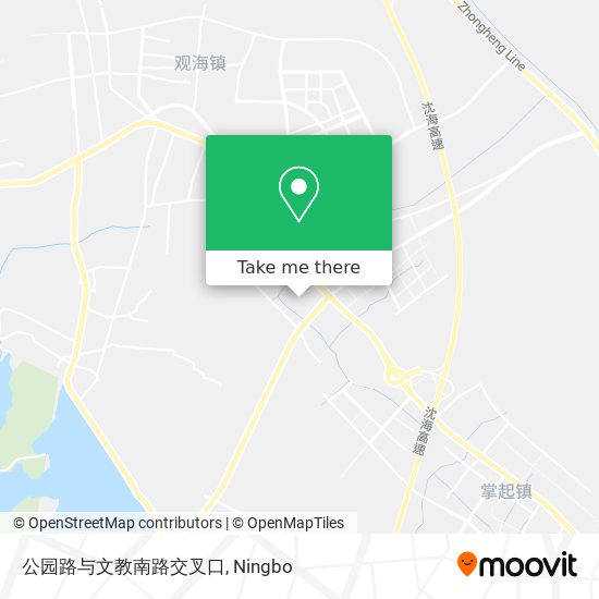 公园路与文教南路交叉口 map