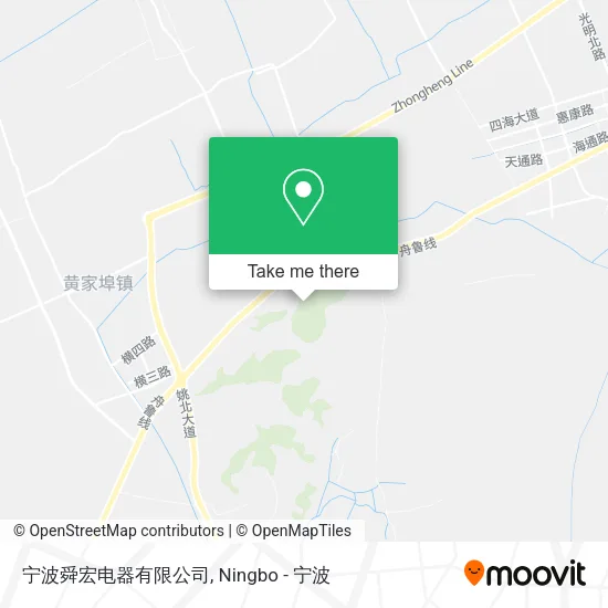 宁波舜宏电器有限公司 map