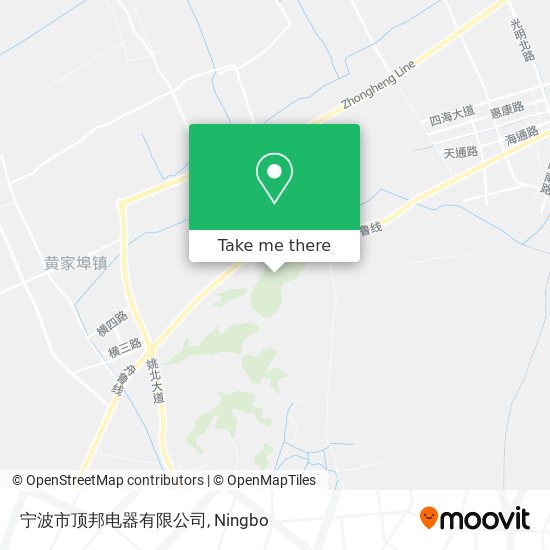 宁波市顶邦电器有限公司 map