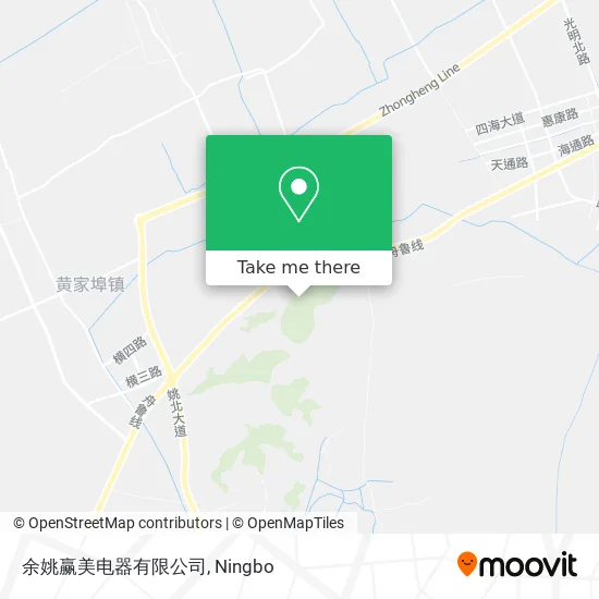 余姚赢美电器有限公司 map