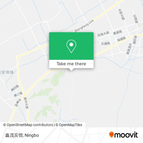 鑫茂宾馆 map