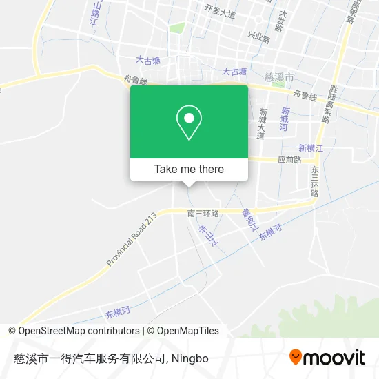 慈溪市一得汽车服务有限公司 map