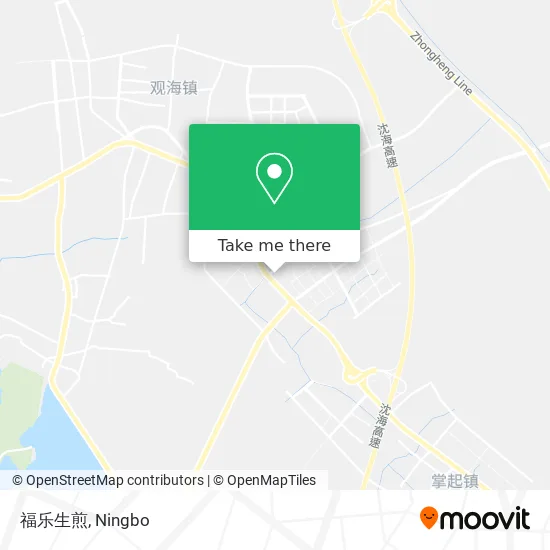 福乐生煎 map