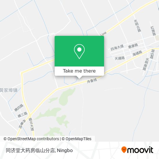 同济堂大药房临山分店 map