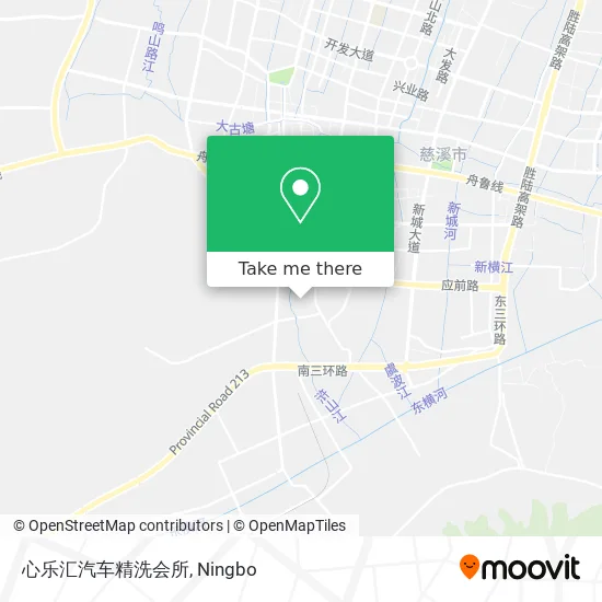 心乐汇汽车精洗会所 map