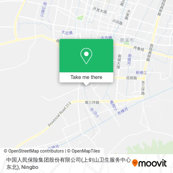 中国人民保险集团股份有限公司(上剑山卫生服务中心东北) map