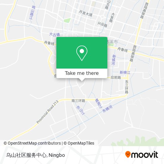 乌山社区服务中心 map
