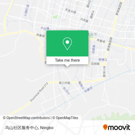 乌山社区服务中心 map