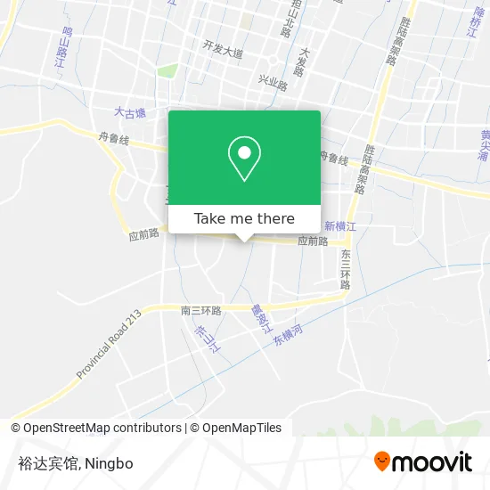 裕达宾馆 map
