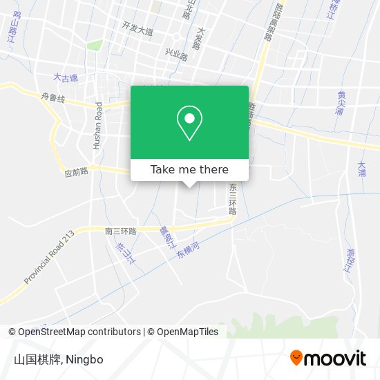 山国棋牌 map