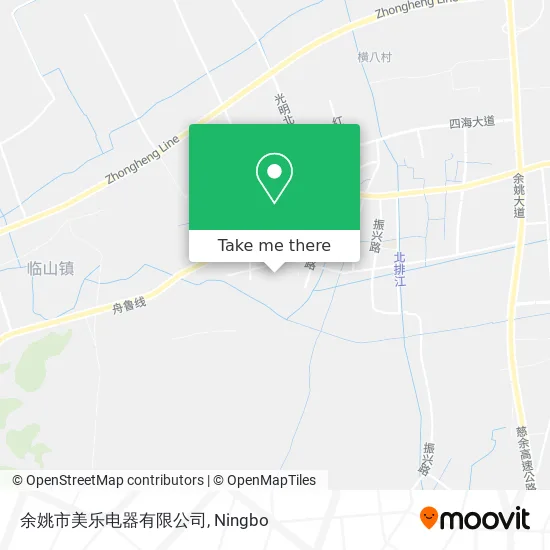 余姚市美乐电器有限公司 map