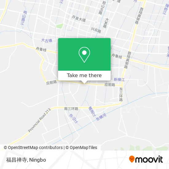 福昌禅寺 map