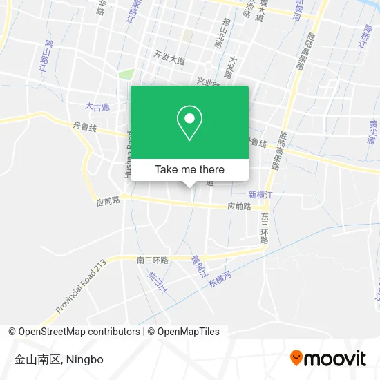 金山南区 map