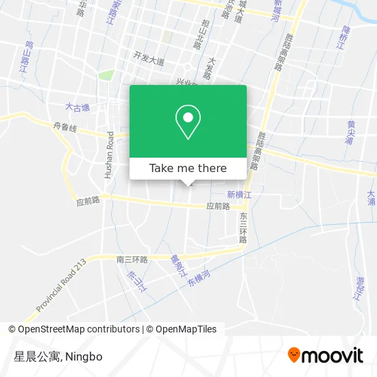 星晨公寓 map