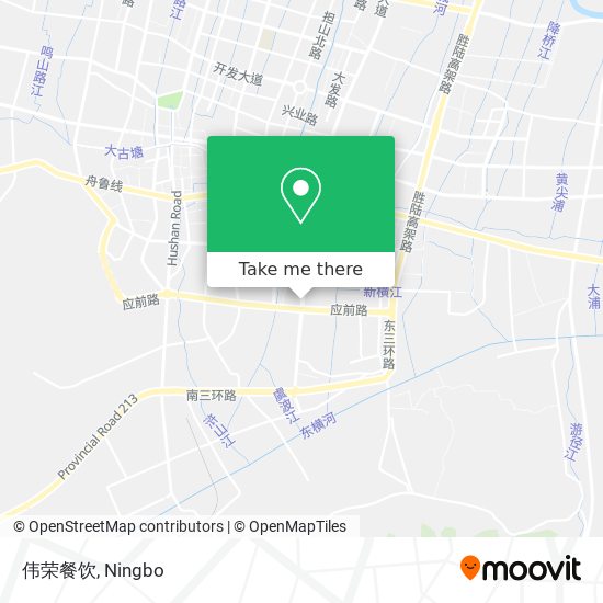 伟荣餐饮 map