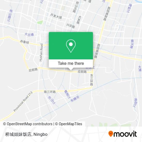 桥城姐妹饭店 map