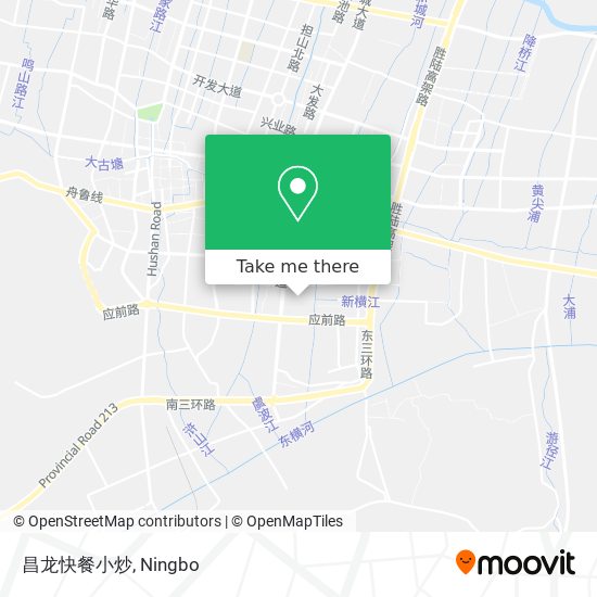 昌龙快餐小炒 map