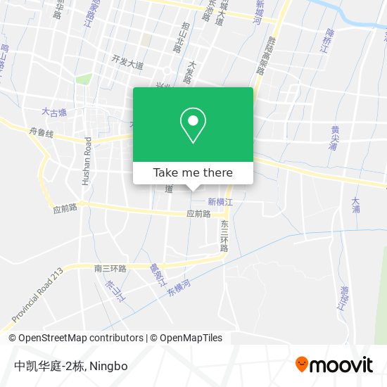中凯华庭-2栋 map