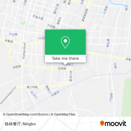 格林餐厅 map