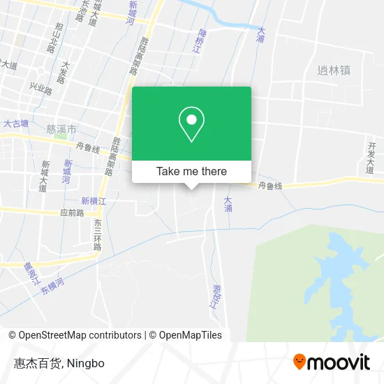 惠杰百货 map
