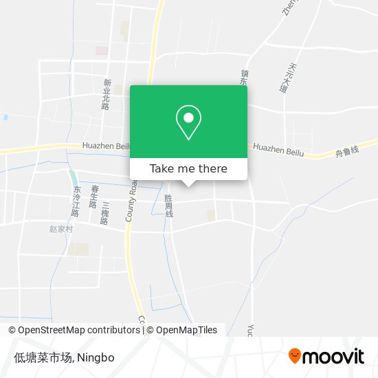 低塘菜市场 map