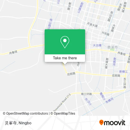 灵峯寺 map