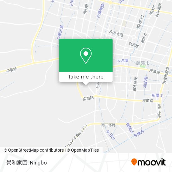 景和家园 map