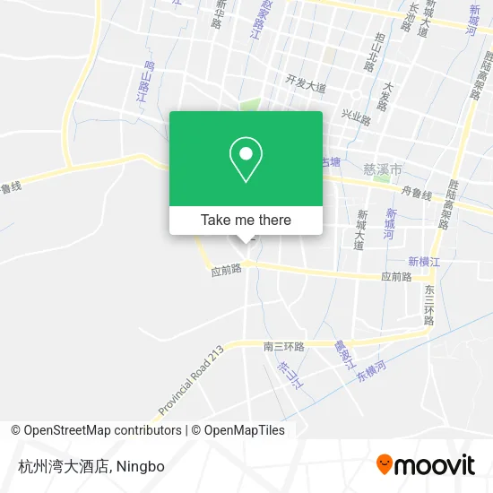 杭州湾大酒店 map