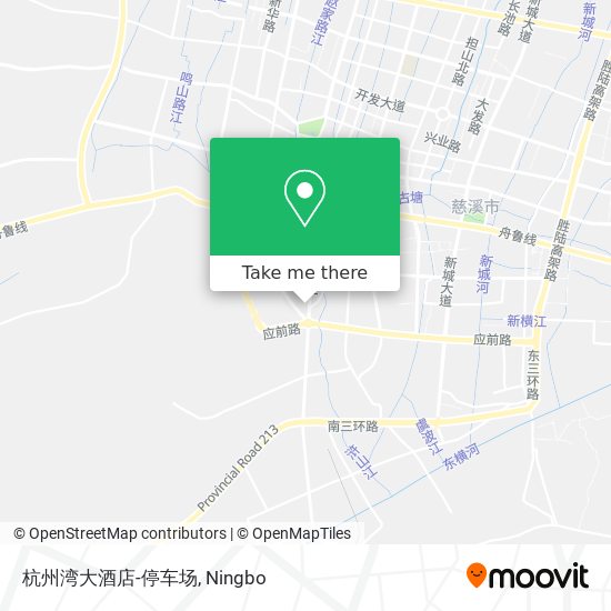 杭州湾大酒店-停车场 map
