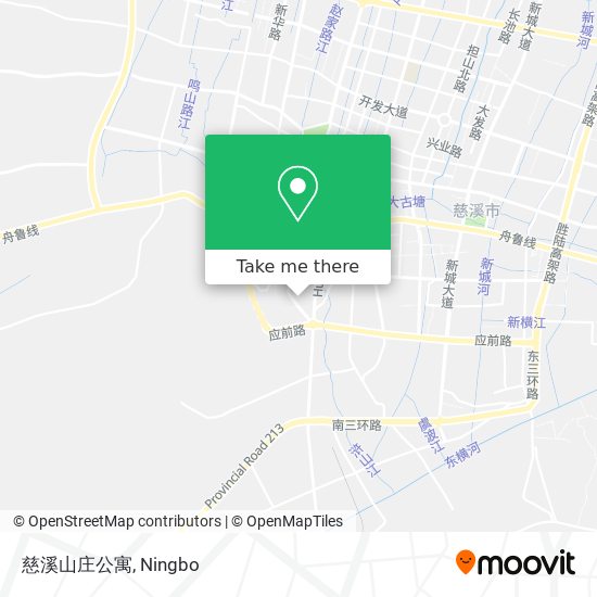 慈溪山庄公寓 map