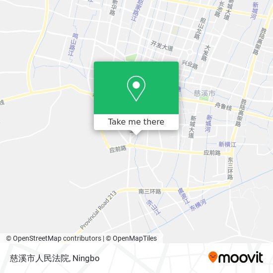 慈溪市人民法院 map