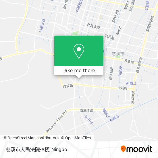 慈溪市人民法院-A楼 map