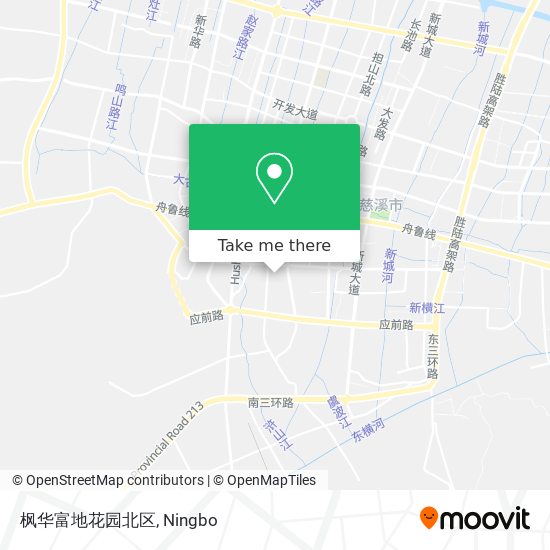 枫华富地花园北区 map