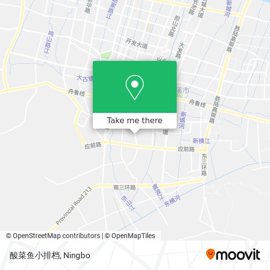 酸菜鱼小排档 map
