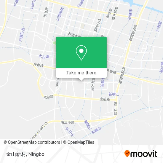 金山新村 map