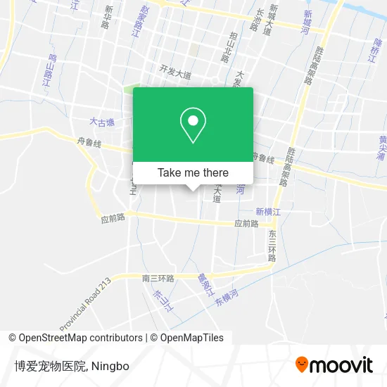 博爱宠物医院 map