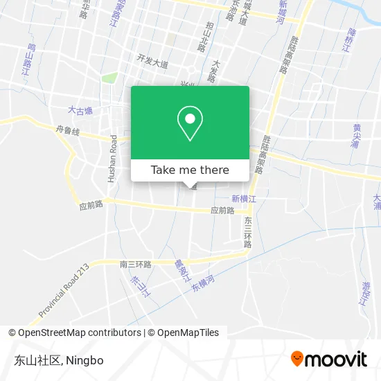 东山社区 map