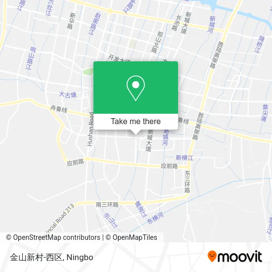 金山新村-西区 map