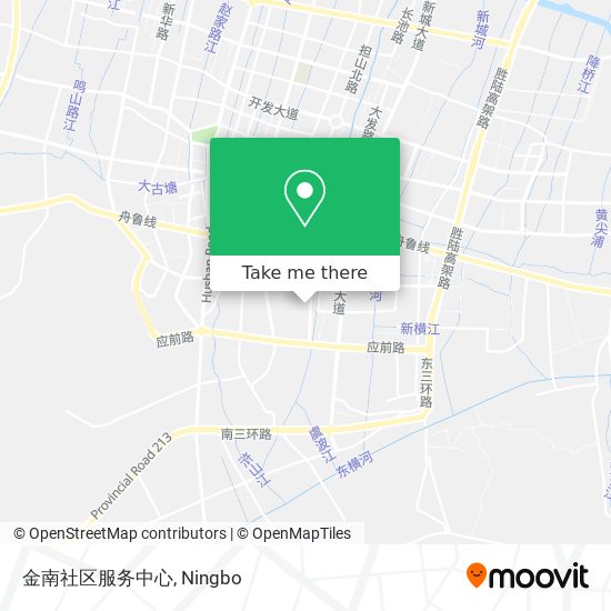 金南社区服务中心 map