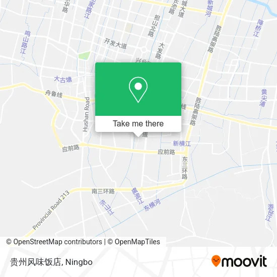 贵州风味饭店 map