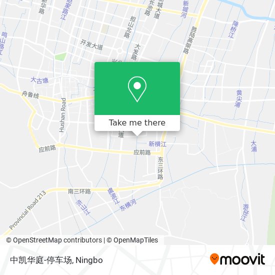 中凯华庭-停车场 map