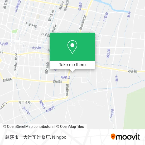 慈溪市一大汽车维修厂 map