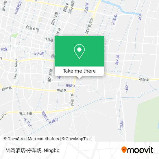 锦湾酒店-停车场 map