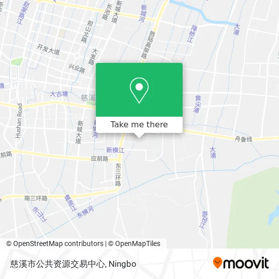 慈溪市公共资源交易中心 map