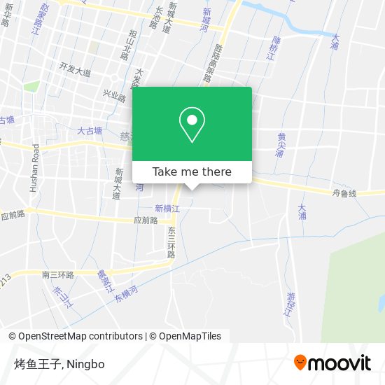 烤鱼王子 map